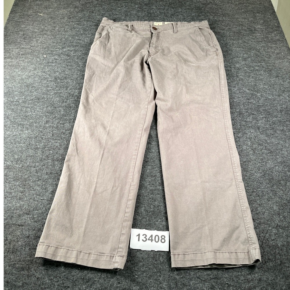 Red Head Brand Co. Chino Pants Mens 38x32 Brown Cotton Stretch Straight Leg